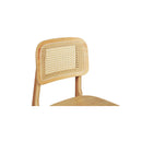 Rattan Dining Chair Wooden Kitchen Chair