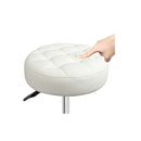 Rolling Bar Stool Swivel Salon Spa Chair Beige