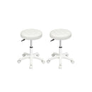 Rolling Bar Stool Swivel Salon Spa Chair Beige