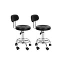 Salon Stool Swivel Bar Stools Black