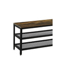 3 Tier Shoe Rack Bench 100Cm