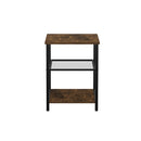 3 Tier Side Table Brown