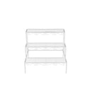 3 Tier Rectangle Plant Metal
