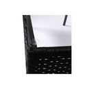 4Pcs Outdoor Furniture Setting Black