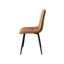 4X Dining Chairs Kitchen Chair Faux Leather