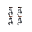 Industrial Metal Bar Stools Kitchen