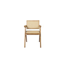 Dining Chair Solid Wood Rattan