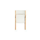 Dining Chairs Foldable Pu Beige