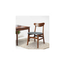 4X Dining Chairs Kitchen Chair Rubber Wood