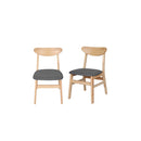 4X Dining Chairs Kitchen Chair Natural