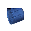 4X Dining Chairs Kitchen Velvet Blue