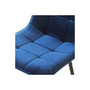 4X Dining Chairs Kitchen Velvet