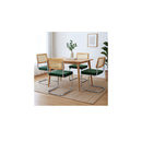 4X Pe Rattan Chair Dining Chairs