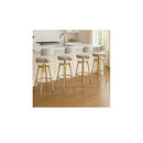 4X Swivel Bar Stools Kitchen Bar Chair