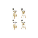 4X Swivel Bar Stools Kitchen Bar Chair