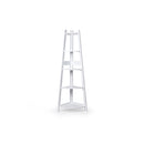 5 Tier Corner Shelf Wooden Storage