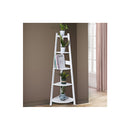 5 Tier Corner Shelf Wooden Storage