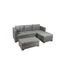 5Pcs Outdoor Sofa Set Patio Furniture