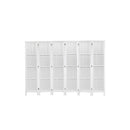 6 Large Panel Room Divider 170Cm Freestanding Screen
