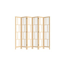 6 Large Panel Room Divider 170Cm Freestanding Screen