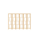 6 Large Panel Room Divider 170Cm Freestanding Screen