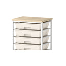 8 Drawers Storage Trolley Utility Cart Organiser Unit