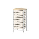 8 Drawers Storage Trolley Utility Cart Organiser Unit