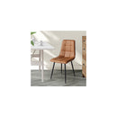 8X Dining Chairs Kitchen Chair Pu Leather