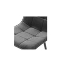 8X Dining Chairs Kitchen Velvet Grey