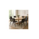 8X Dining Chairs Kitchen Velvet Grey