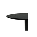 Bar Table Swivel Gas Lift Counter Black