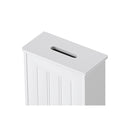 Bathroom Storage Box Lid Slim Toilet Paper Container