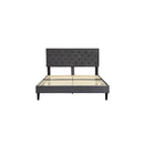 Bed Frame Double Size Mattress Grey