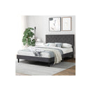 Bed Frame Double Size Mattress Grey