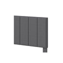 Bed Frame Upholstered Platform Mattress Base 103Cm