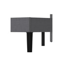 Bed Frame Upholstered Platform Mattress Base Double