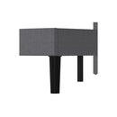 Bed Frame Upholstered Platform Mattress Base 103Cm
