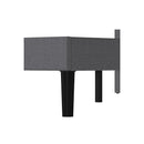 Bed Frame Upholstered Platform Mattress Base Mdf