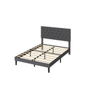 Bed Frame Upholstered Platform Mattress Base Mdf