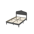 Bed Frame Upholstered Platform Mattress Base Double