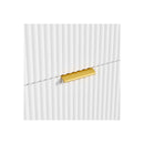 White Gold Buffet Sideboard Storage Cabinet
