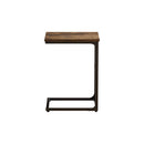 C Shaped End Table Side Sofa Coffee Wood
