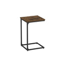 C Shaped End Table Side Sofa Coffee Wood