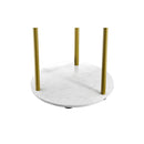 Coat Rack Clothes Stand 8 Hook Organiser Gold
