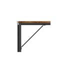 Computer Desk Study Home Table With 4 Tier Shelf