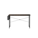 Computer Desk Study Table Storage Brown