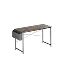 Computer Desk Study Table Storage Brown