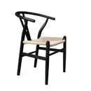 Dining Chairs Wooden Hans Black
