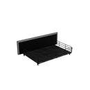 Metal Bed Frame 4 Bed Drawers 2 Usb Ports And 2 Outlets Grey