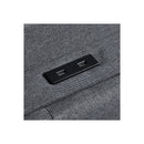 Bed Frame Gas Lift Led Light Grey